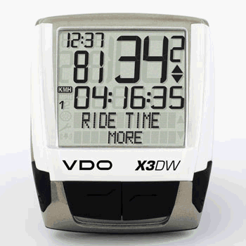 VDO X3DW-CAD Cycle Computer (Wireless)